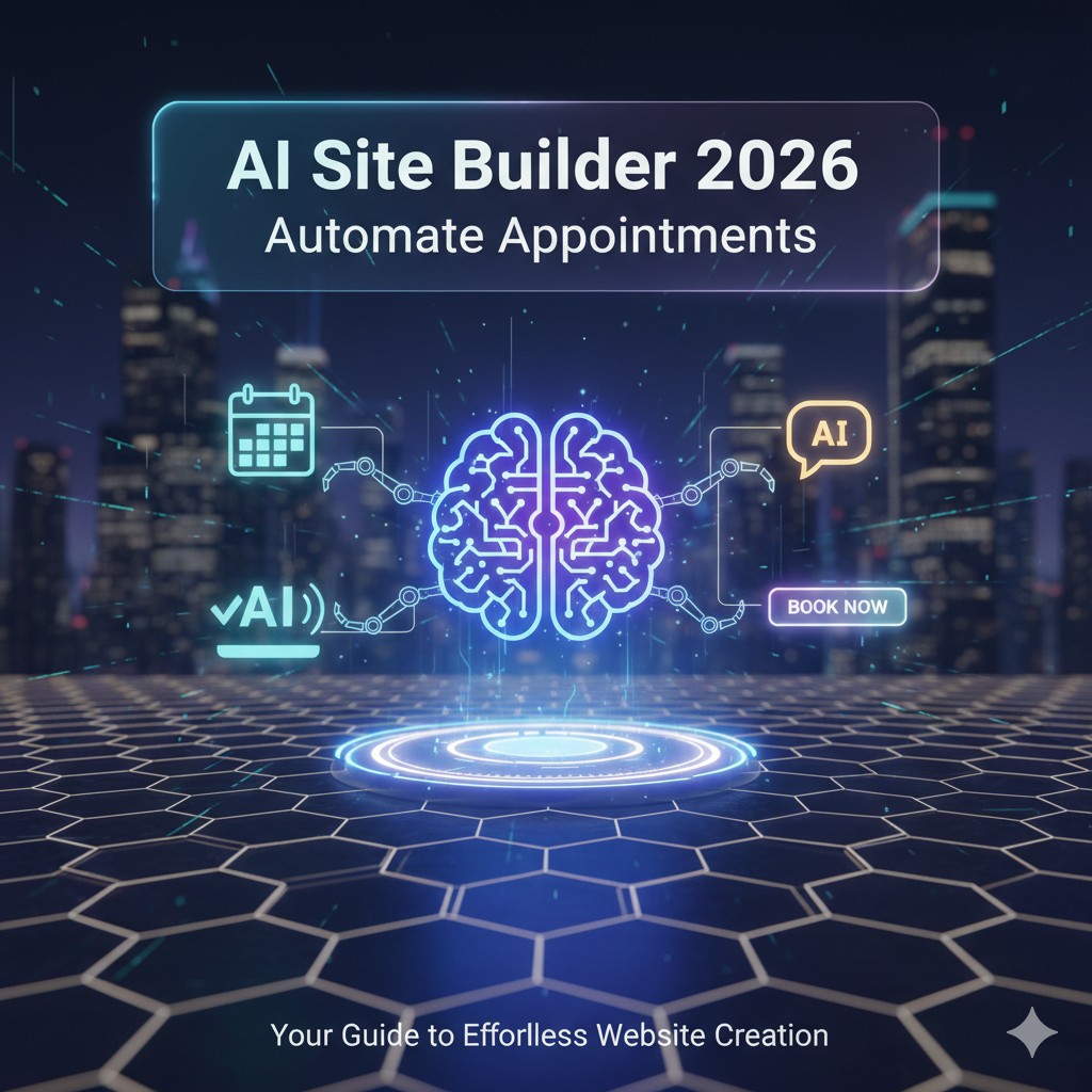 Création de site avec IA : automatiser les rendez-vous et la capture de leads
